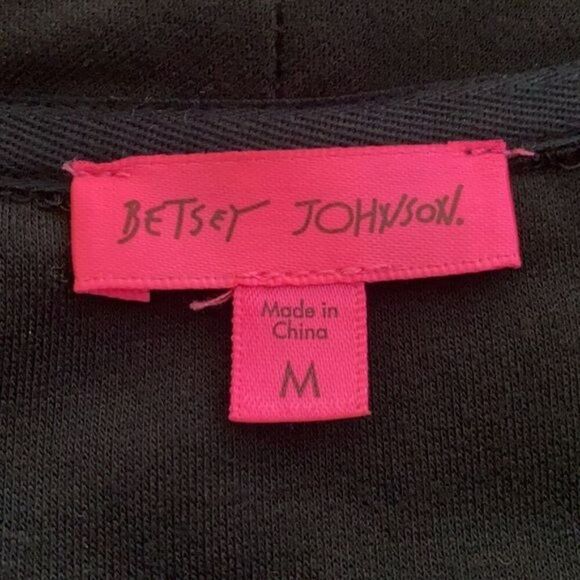Betsey Johnson Sweatshirt Girl Power Size Medium NWT - Picture 4 of 5